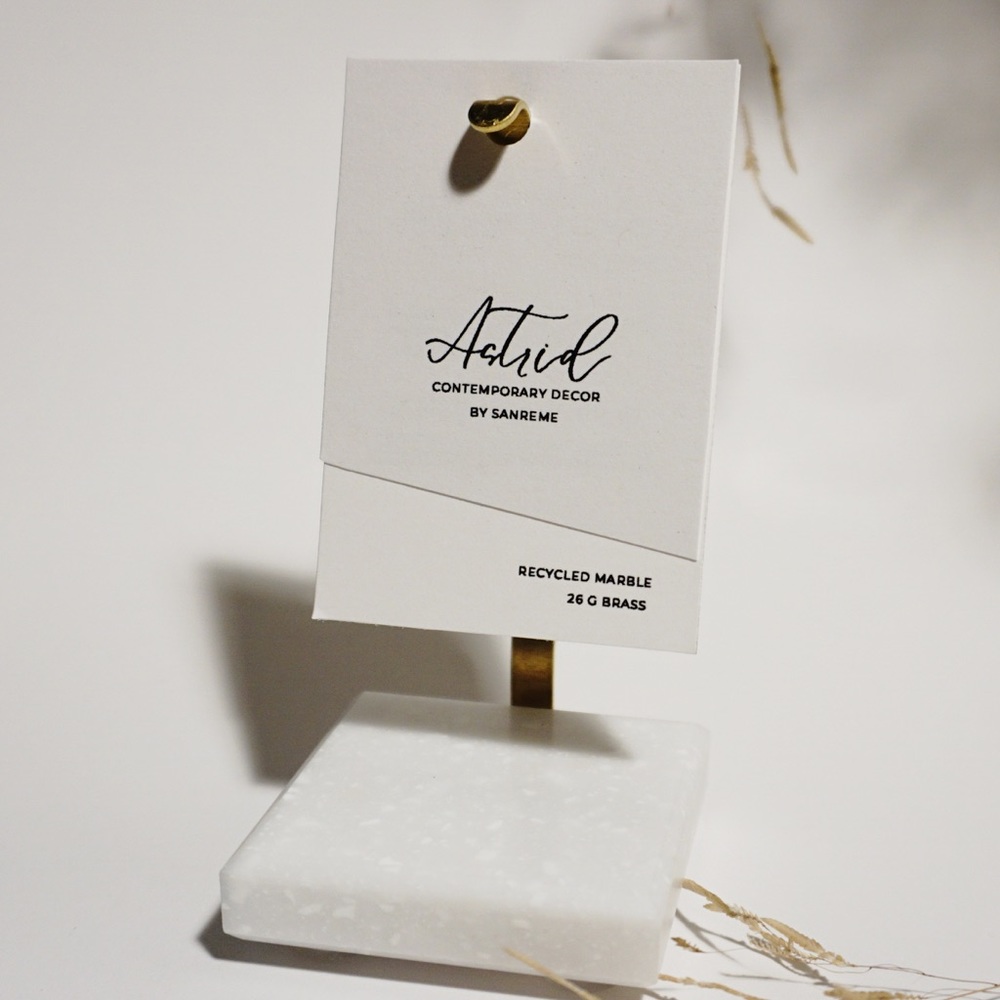 Marble ring holder